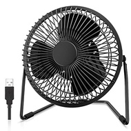 EasyAcc 6 Inch USB Desk Fan, Small USB Desk Fan, [Small Quiet Strong Airflow and 360° Rotating Perso