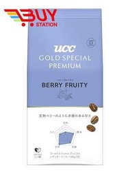 UCC金牌特級烘焙咖啡豆莓果水果口味 140g (平行進口)157776