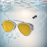 [Verne.my] Full-View Adjustable Pool Goggles Anti-Fog UV Protection Leak Proof Protection Glasses Sw