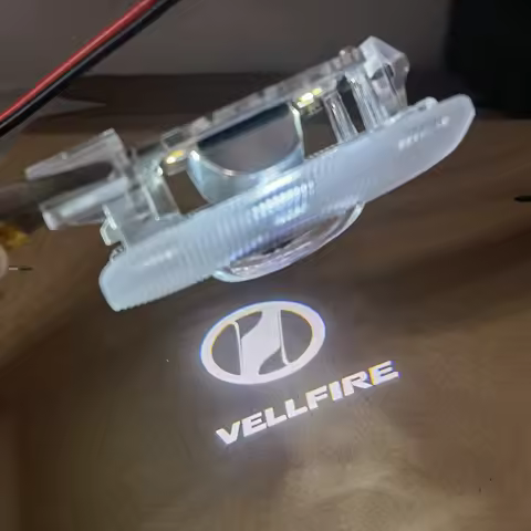 LED Door Puddle Shadow Light Vellfire Welcome Light Vellfire Door Light Auto Badge Courtesy Lamp For