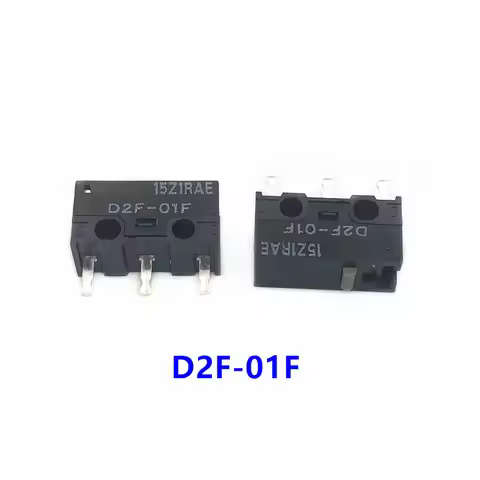 Free Shipping 2Pcs JAPAN Mouse Micro Switch D2F-01F Mouse Button Suitable for Steelseries Rival 300 