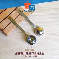 15 gram Stainless Steel Coffee spoon - Measuring spoon Tea Sugar Measuring spoon