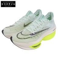 Nike Air Zoom Alphafly Next 運動鞋，近全新，男款，薄荷綠/椰奶紫，尺寸 9.5（美國）DV9422-300 [二手]