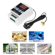 TMC-6000 110-240V DIN Rail Temperature Regulator Digital Temperature Controller With Probes Heating 