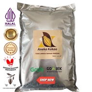 Cokelat Bubuk ANEKA KAKAO COCOA POWDER AK 300 DARK BROWN 1000GR KEMASAN ALU