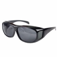 新款防藍光近視套鏡 戶外運動駕駛夜視太陽眼鏡 熱賣- 黃色 均碼