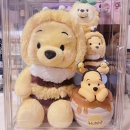 Doll Storage Box Cotton Plush Doll Storage Handy Tool Barrel Box Disney Doll Toy Transparent Display