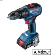 Mesin Bor Baterai Cordless Impact Drill Gsb18V-50 Bosch Ziziandra20