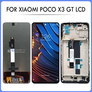 หน้าจอคุณภาพสูง XD 6.6นิ้วสำหรับ Xiaomi POCO X3 GT 21061110AG สัมผัสหน้าจอ LCD หน้าจอดิจิตอลสำหรับหน