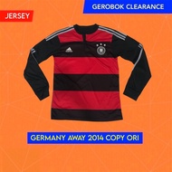 Jersi Germany Away 2014 Long Sleeve Fans Issue Jersey