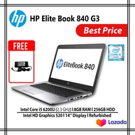 HP Elite Book 840 G3 Intel Core i5 6th Gen 8GB RAM 256GB SSD Screen 14