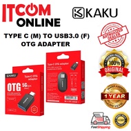 KAKU TYPE C (M) TO USB3.0 (F) OTG ADAPTER CONVERTER (KSC-532)