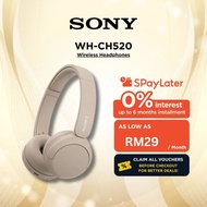 Sony WH-CH520 Wireless Headphones CH520 | 50 Hours Battery | CH520 | Bluetooth Connectivity