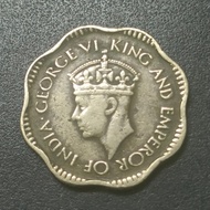 Ceylon KG VI 2 Cent 1944
