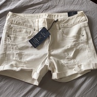 American eagle White Denim Shorts