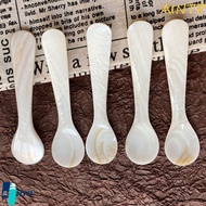 AINTP Caviar Spoons Ice Cream Natural Shell Coffee Scoop