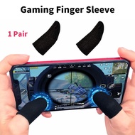 ปลอกสวมนิ้วโทรศัพท์มือถือสำหรับเล่นเกม ถุงมือปลอกนิ้วระบายอากาศป้องกันเหงื่อสำหรับเล่นเกม Thumb Slee