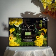 Wedding dowry frame acrylic frame black C-series Premium Wedding Box 30x40cm