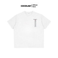 COCOLAB BRAND BOXY TEE 100% Premium cotton/ fivekitty