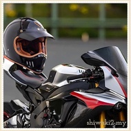 [ShiwakibcMY] Visor for Full Fashion 7.87inchx5.51inchx1.18inch (Black) Universal 3 Snap