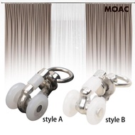[ 10x Curtain Track Gliders Silent Pulley Curtain Rail Track Pulley Sliding Glider