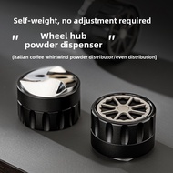 Auto-Leveling Coffee Distributor - Wheel-Hub Design for One-Tap Even Grounds, No Adjustment Needed