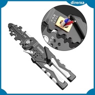 [Direrxa] Wire Tool Hand Tool Wire Pliers Tool for Splitting Crimping Cutting