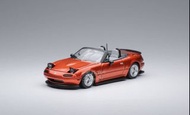 ****預訂 pre-order****   MicroTurbo MT 1:64合金模型，Peako聯名產品。MX5 1代NA，Eunos Roadster改裝版Miata