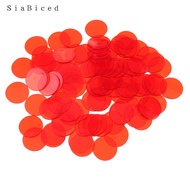 [Homyl1] Bingo Game Chips Transparent Counters Counting Bingo Chips  300 Pieces