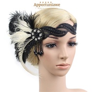 IAPPORTUNIA Hair Accessories Fashion 1920s Unisex Gatsby Headdress
