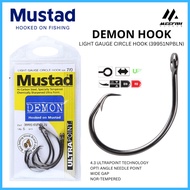 Mustad Demon Circle Hook ( 39951 NPBLN ) -  Fishing Hook Mata Kail Pancing