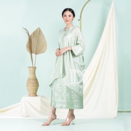 PROMO SET ROK LILIT DAN BLOUSE KAFTAN TUNIK-SET BLOUSE VISCOSE ARUNA DENGAN ROK MOTIF by Diana Batik