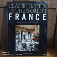 Classic hotel architect book of the world 1 france HC 191 pages