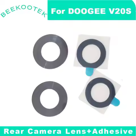 New Original DOOGEE V20S Rear Camera Lens Back Camera Lens Glass Cover With Foam Adhesive For DOOGEE