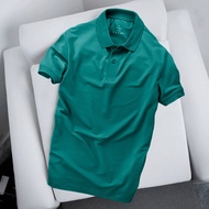 [95% Crocodile T-shirt] Cylinder-neck Unisex T-shirt, polo shirt with broken neck cotton crocodile