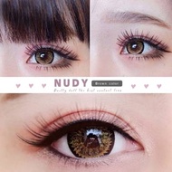 คอนแทคเลนส์ รุ่น Nudy ยี่ห้อ Pitchylens / Pretty doll สีตาล/Brown มีค่าสายตา