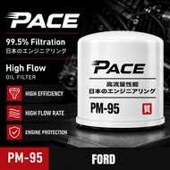 PACE High Flow Oil Filter for Ford Fiesta Kuga Focus Mondeo Carnival FL910S Performance Oil Filter