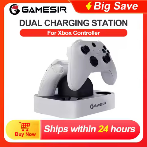 GameSir Xbox Controller Charging Station Dock Dual Controller Charger for Xbox One, Xbox One X|S, Xb
