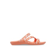 Crocs - Kadee II Graphic Sandals (Female - Papaya/Multi)