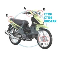 CABLE THROTTLE CABLE MINYAK CABLE CHOKE CABLE BRAKE CABLE METER CABLE SEAT LOCK MOTOR MODENAS CT110 