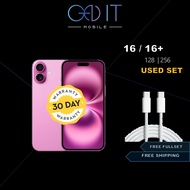 USED 16/ 16+ | 128 | 256