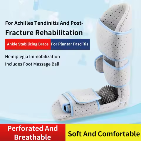 Adjustable Fracture Walker Cast Boot Foot Brace Splint Orthopedic Sprain Broken Toe Rehabilitation M