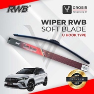 WIPER COROLLA CROSS GR SPORT Soft Blade RWB 2 Pcs