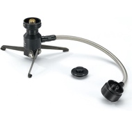 CAMPINGMOON Remote Camping Stove Hose Adapter 2 Outlets Stand Type EN417 Lindal Valve Standard Canis