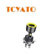 TCYATOLEDH4 H6 BA20D12V 80V  TCYATO Mentol Lampu Hadapan LED Motosikal H4 H6 BA20D Sangat Terang 12V