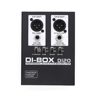 Eliminate Isolator Guitar Channel DI DI BOX Device 2 Signal Impedance BOX Active Active Noise B8KT