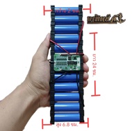 แบตเตอรี่ลิเธียม li-on 18650 แบตเตอรี่ประกอบพร้อมใช้งาน( 6S 2p ) 24 โวลท์ 1 2 แอมป์ bms ป้องกัน 12 แ