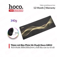 Tấm Lót Bàn Phím và Chuột Hoco GM22 kích thước 800 x 300mm chất liệu cao su vải