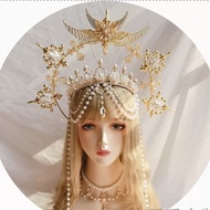 European European Style Crown Middle East Turkey Italy Rome Greece Russian Crown Crown Bride Lolita 
