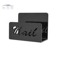 Mail Organizer Countertop Mail Holder Acrylic Mail Sorter for Desk Envelope Holder Letter Organizer 